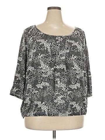 MICHAEL Michael Kors 3/4 Sleeve Blouse (view 1)