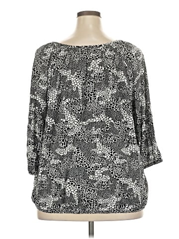 MICHAEL Michael Kors 3/4 Sleeve Blouse (view 2)