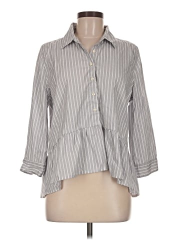 Birds of Paradis by Trovata 3/4 Sleeve Button-Down Shirt (view 1)