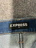 Express Blue Denim Shorts Size 0 - photo 4