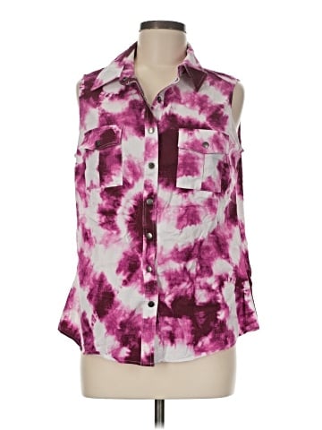 Lularoe Sleeveless Button-Down Shirt (view 1)