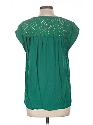 Pale Sky Short Sleeve Blouse (view 2)