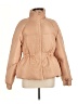 Ganni 100% Polyester Solid Tan Jacket Size EU 38 / US 8 - photo 1