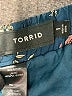 Torrid 100% Rayon Floral Blue Shorts Size 1X Plus (1) - photo 3