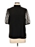Anne Klein Black Short Sleeve Blouse Size L - photo 1