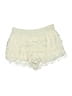 No Boundaries 100% Cotton Ivory Shorts Size 11 - 13 - photo 1