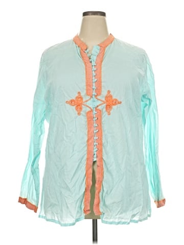 Soft Surroundings Long Sleeve Blouse (view 1)