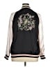 New Look Floral Black Track Jacket Size XL - photo 2