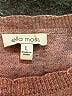 Ella Moss Brown Long Sleeve T-Shirt Size L - photo 8