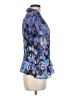 Bethany 100% Polyester Blue Short Sleeve Blouse Size 8 - photo 4