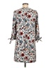 Mango Print Ivory Casual Dress Size M - photo 2