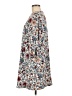 Mango Print Ivory Casual Dress Size M - photo 5