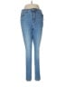 American Eagle Outfitters Solid Blue Jeans Size 8 - photo 1