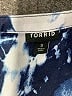 Torrid Tie-dye Blue Sleeveless Blouse Size 3X Plus (3) - photo 7