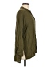 O'Neill 100% Viscose Green Long Sleeve Button-Down Shirt Size M - photo 4