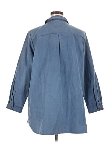 Joan Rivers 3/4 Sleeve Button-Down Shirt (view 2)