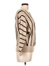 Catherine Malandrino Stripes Tan Pullover Sweater Size L - photo 4
