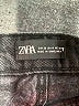 Zara Black Denim Shorts Size 4 - photo 3