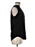 Perseption Concept Black Sleeveless Button-Down Shirt Size M - photo 4