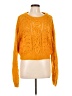 Charlotte Russe 100% Acrylic Orange Pullover Sweater Size L - photo 1