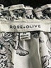 Rose + Olive 100% Polyester Ivory Short Sleeve Blouse Size 2X - photo 7