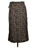 Urban Romantics 100% Rayon Animal Print Black Casual Skirt Size L - photo 2