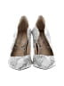 Adrienne Vittadini Silver Heels Size 7 1/2 - photo 2