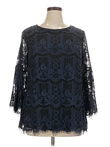 Charter Club 3/4 Sleeve Blouse (view 1)