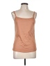 Democracy 100% Polyester Tan Sleeveless Top Size L - photo 1