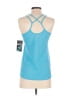 Marika Tek 100% Polyester Blue Tank Top Size S - photo 2