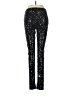 Express Design Studio Stars Black Casual Pants Size M - photo 2