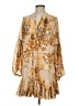 AaKaa 100% Polyester Gold Cocktail Dress Size S - photo 1