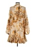 AaKaa 100% Polyester Gold Cocktail Dress Size S - photo 2