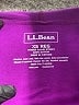 L.L.Bean 100% Cotton Purple Poncho Size XS - photo 7