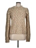 Aqua Tweed Tan Pullover Sweater Size L - photo 1
