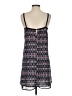 Dex 100% Polyester Graphic Black Casual Dress Size S - photo 2