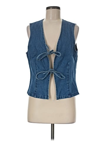 H&M Denim Vest (view 1)
