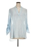 Impact Blue 3/4 Sleeve Blouse Size 1X - photo 1