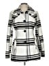 B.wear Plaid White Coat Size L - photo 1