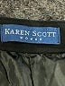 Karen Scott 100% Polyester Solid Black Casual Pants Size 22 - photo 4