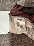 Maurices Checkered-gingham Burgundy Pullover Sweater Size M - photo 5