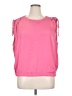 1.State 100% Polyester Pink Sleeveless Blouse Size XL - photo 1