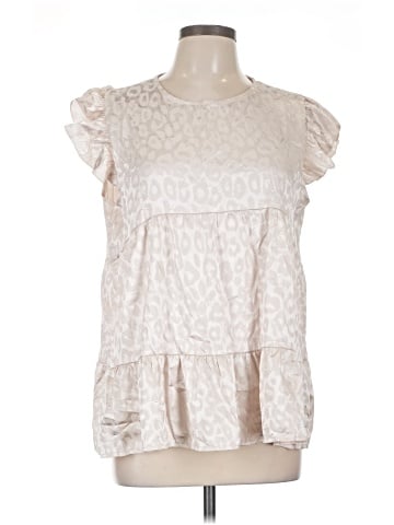 AndTheWhy Short Sleeve Blouse (view 1)