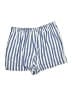 Boden 100% Linen Stripes Blue Shorts Size 16 - 18 - photo 2