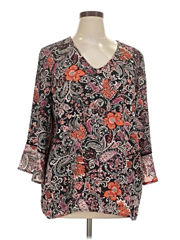 J.Jill 3/4 Sleeve Blouse (view 1)