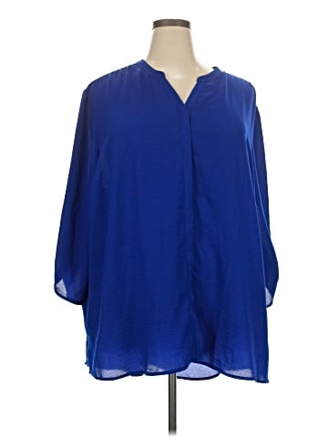 Catherines 3/4 Sleeve Blouse (view 1)