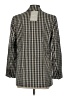 Everlane 100% Polyester Checkered-gingham Gray Blazer Size 00 - photo 2