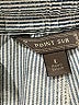 Point Sur 100% Cotton Stripes Gray Shorts Size L - photo 3