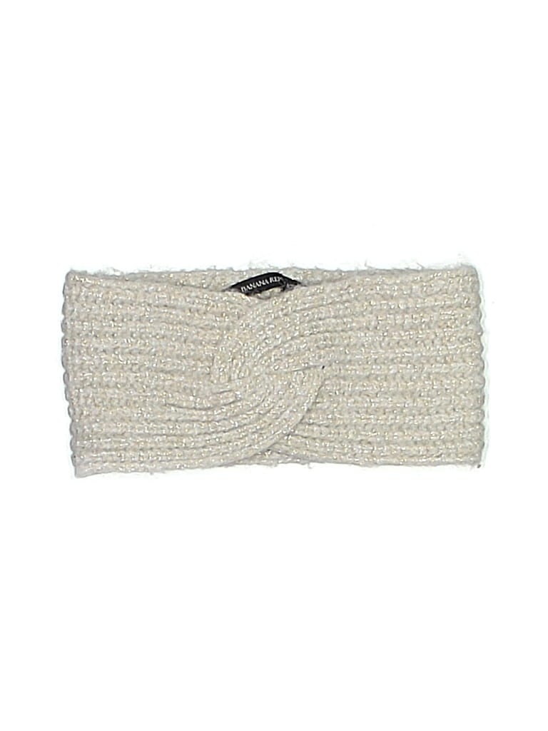 Pre-owned Banana Republic Ear Muffs In Ivory