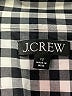 J.Crew 100% Cotton Checkered-gingham Black Long Sleeve Button-Down Shirt Size 12 - photo 7